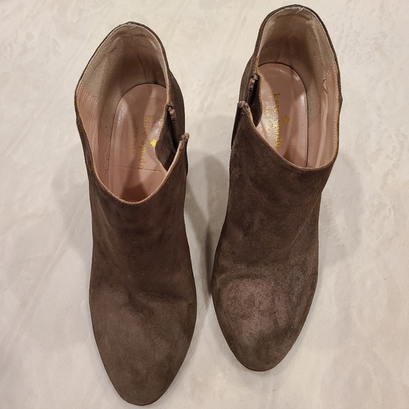 Kate spade  brown suede ankle boots - Picture 1 of 11